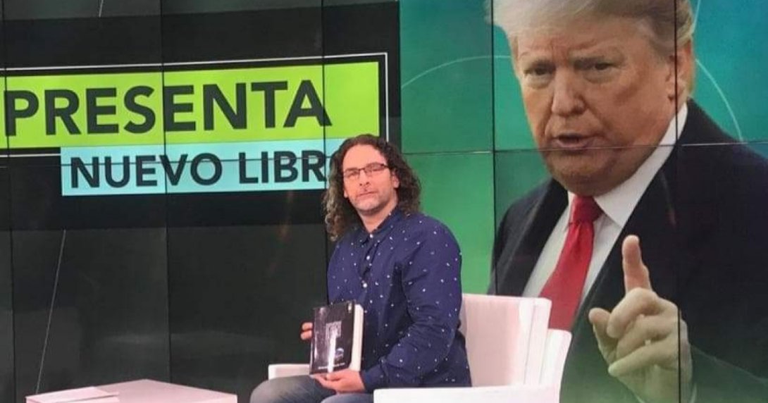 Orlando Luis Pardo presenta su libro "Espantado de todo me refugio en Trump"