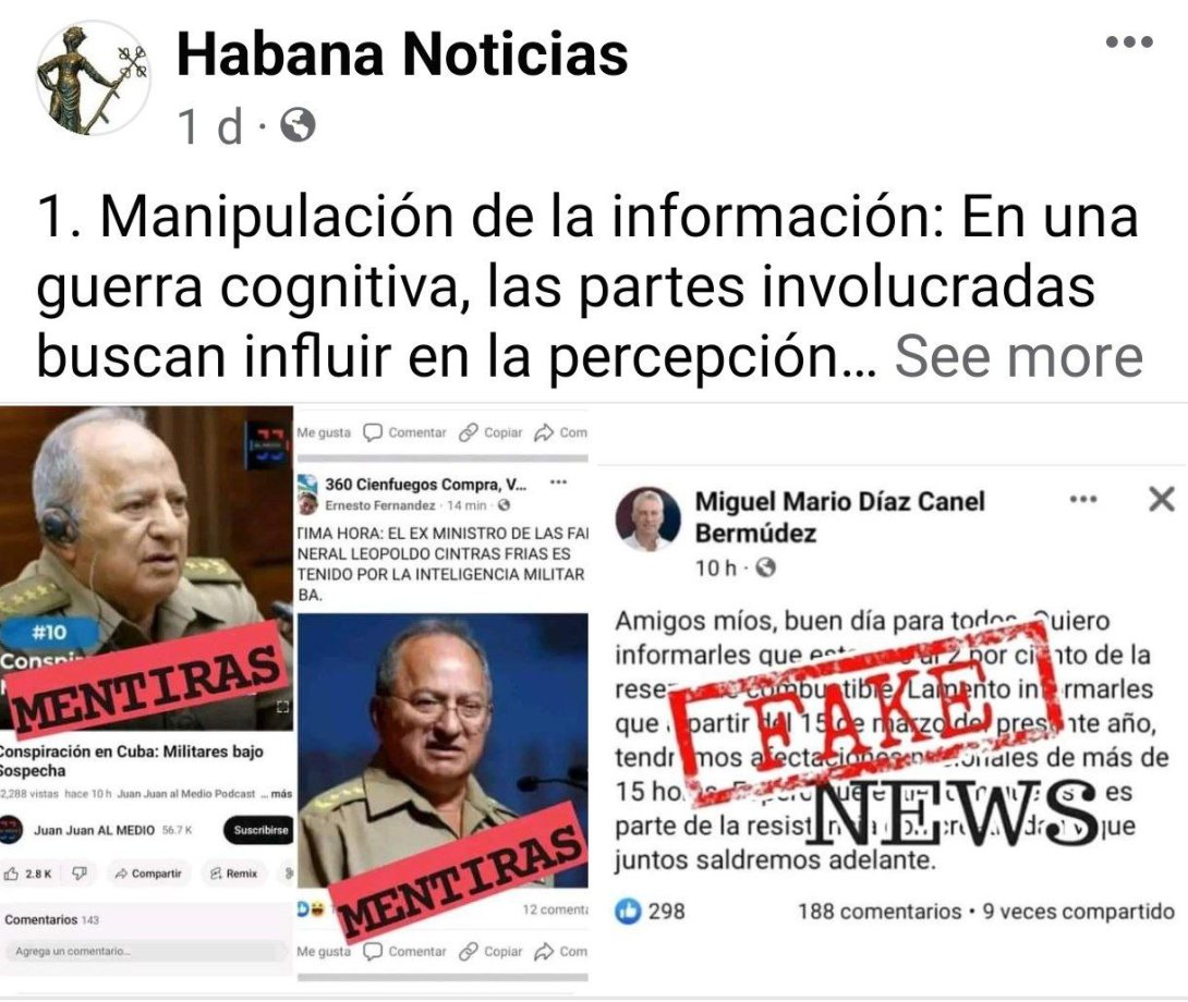 Publicación de Habana Noticias.