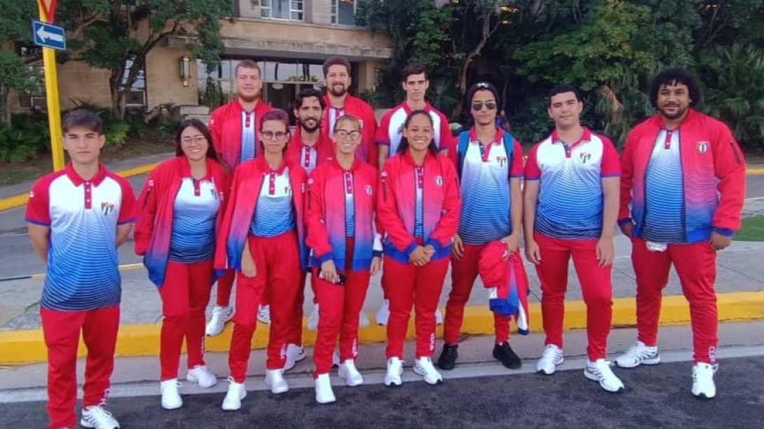 Delegación cubana que representó a Cuba en los Juegos Panamericanos de eSports Santiago de Chile 2023.
