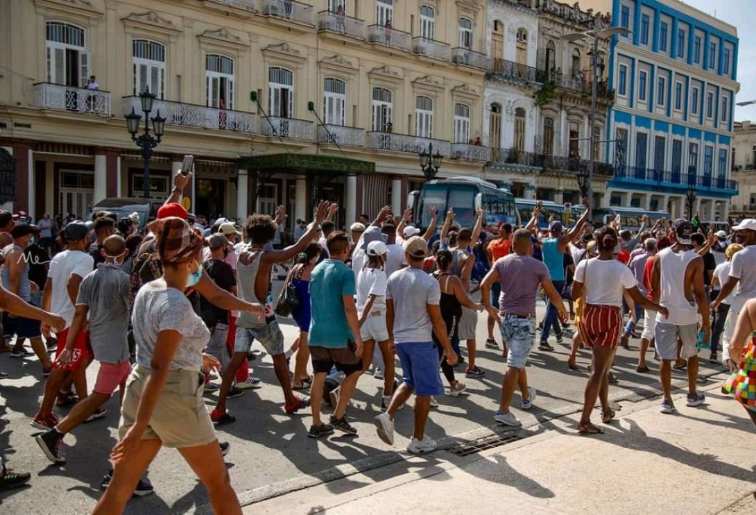 Protestas en Cuba el 11 de julio