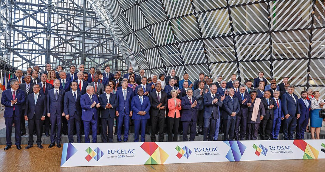 III Cumbre Celac-UE, Bruselas, julio de 2023.
