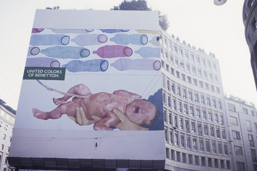 Fotos de Toscani para Benneton.