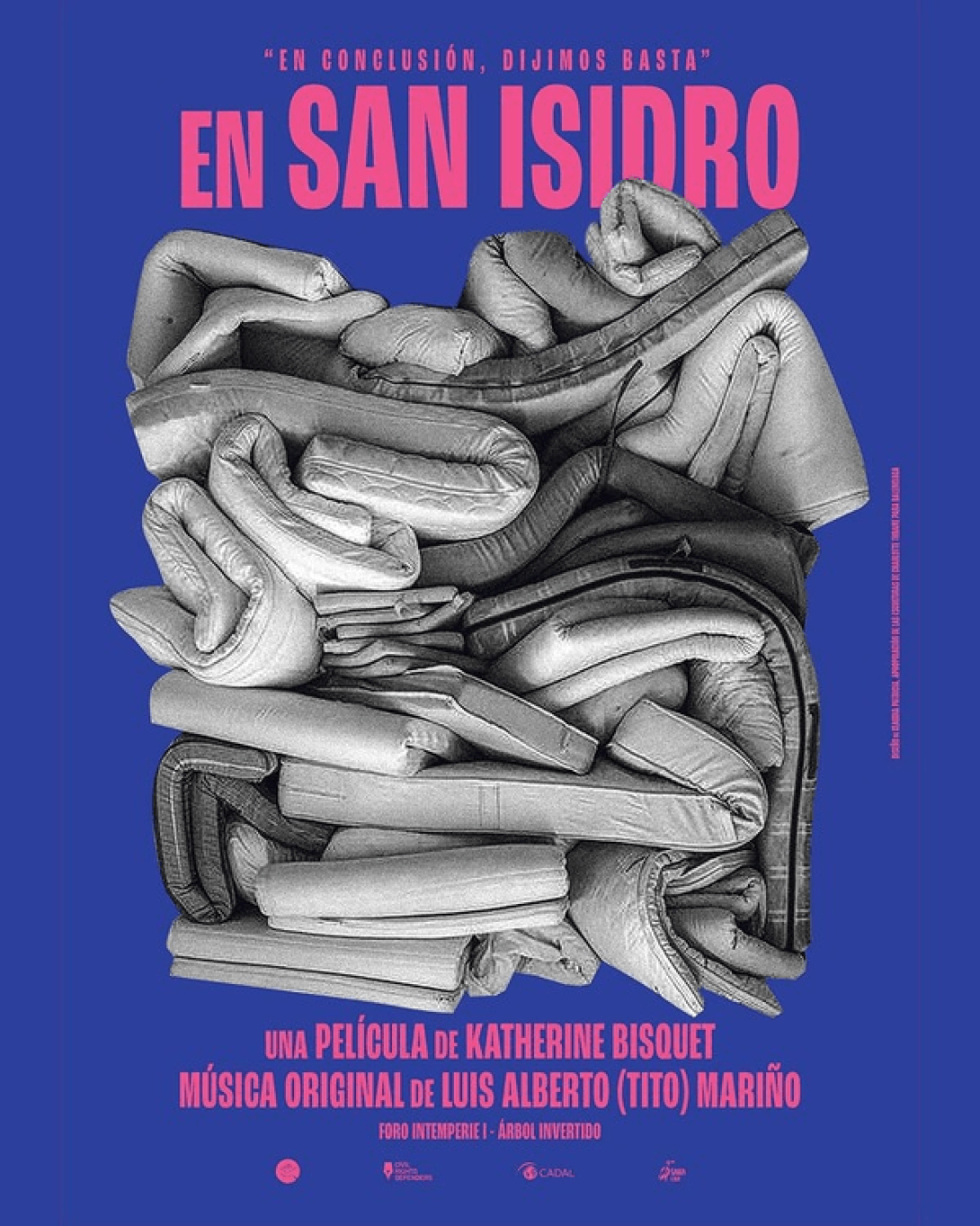Cartel del documental "En San Isidro".