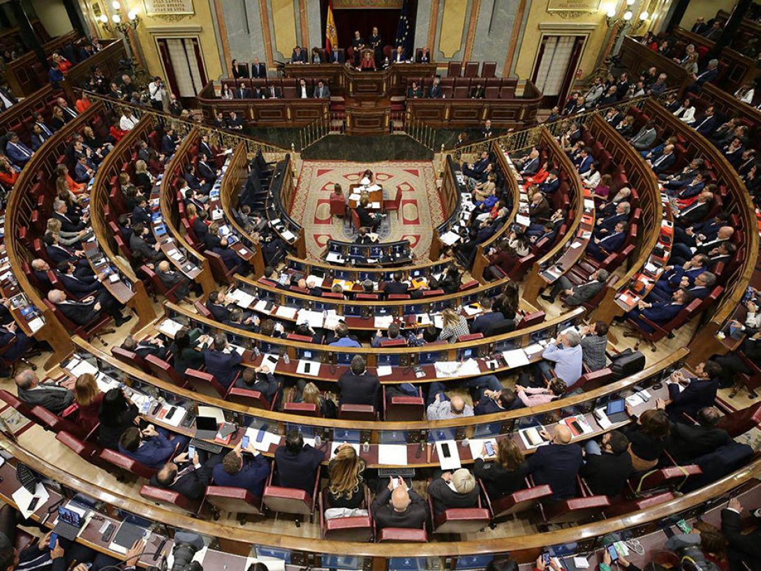 Congreso de los Diputados, España.