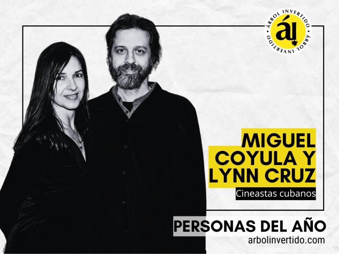 Lynn Cruz y Miguel Coyula.