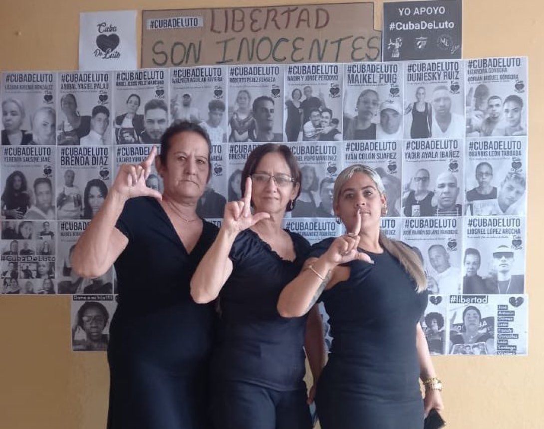 Cuba de Luto y Damas de Blanco: madres marcadas por la represión del régimen