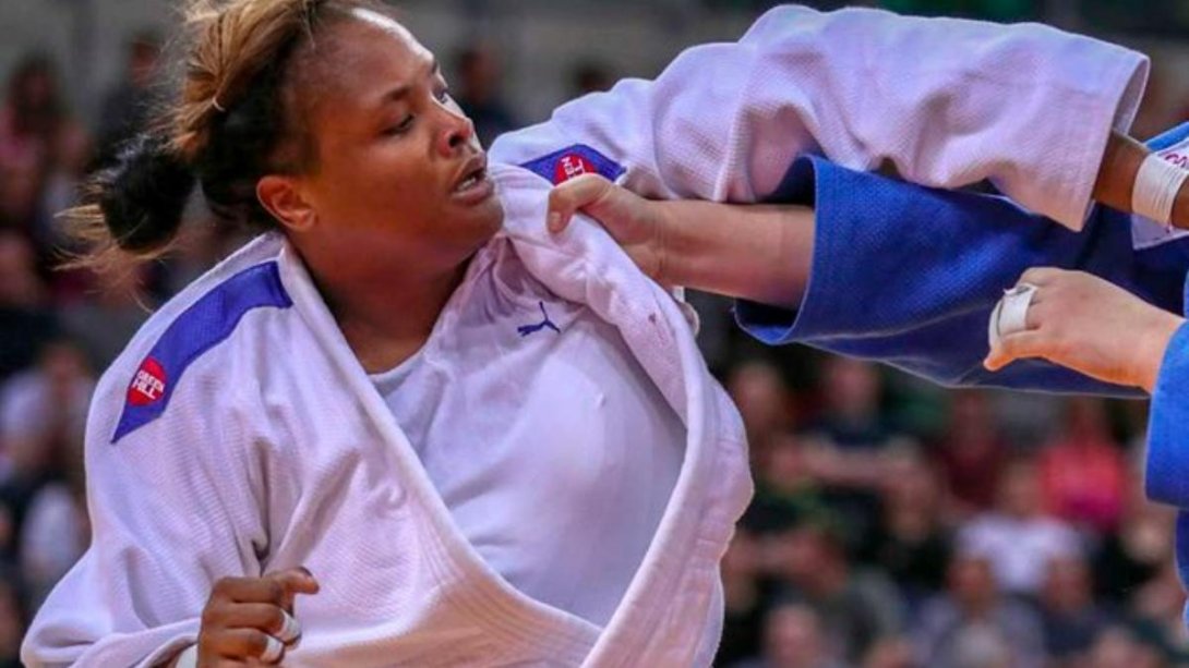 Judoca cubana Dayle Ojeda, primera "desertora" cubana en los JJOO París 2024.