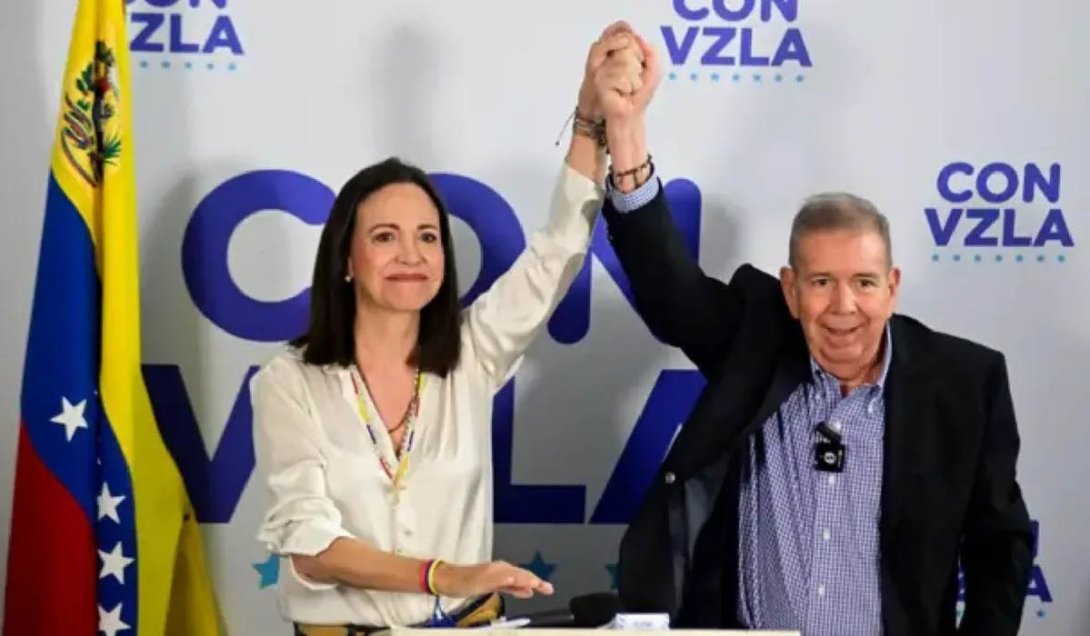 María Corina Machado y Edmundo González Urrutia.