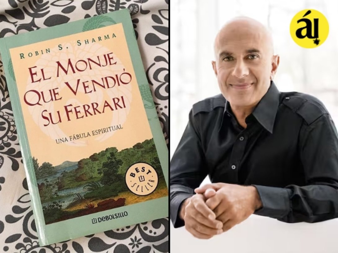 Robin Sharma y su libro "El monje que vendió su Ferrari".