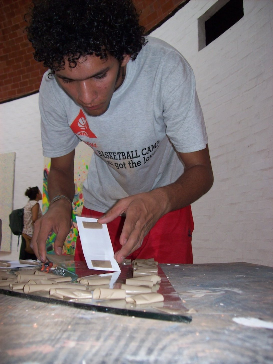 Fernando Reyna en el ISA durante sus años de estudio.