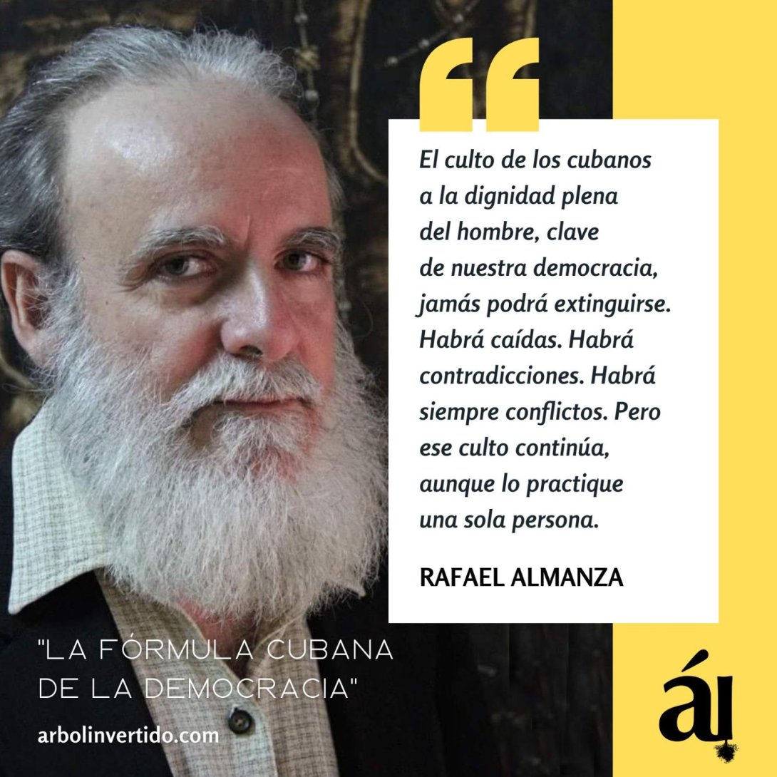 Frase de Rafael Almanza sobre la Democracia