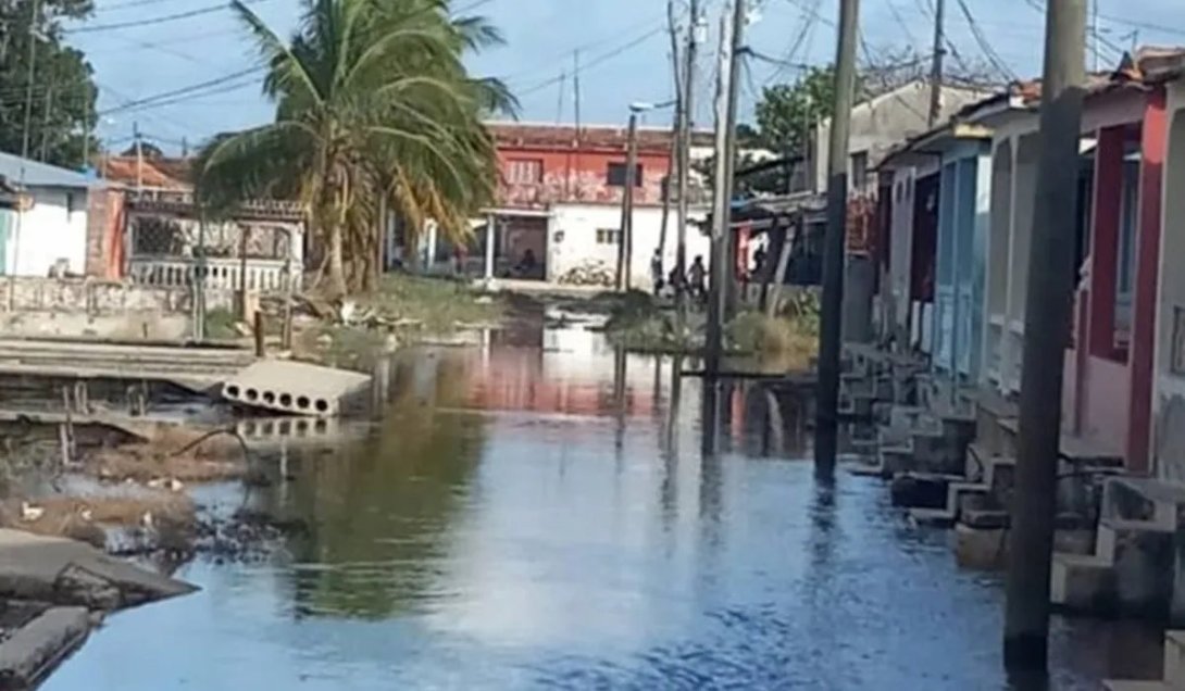 Inundaciones en Mayabeque.