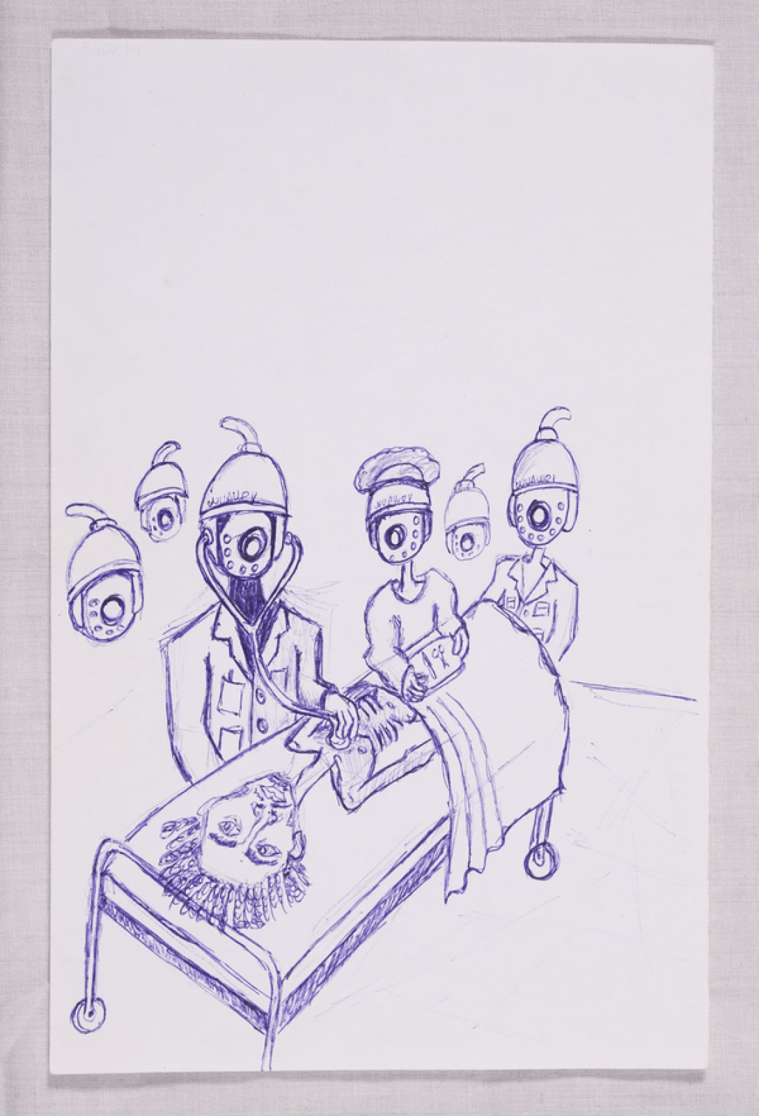 Dibujos de Luis Manuel: "Naturaleza Muerta. Convirtiendo la violencia en arte".