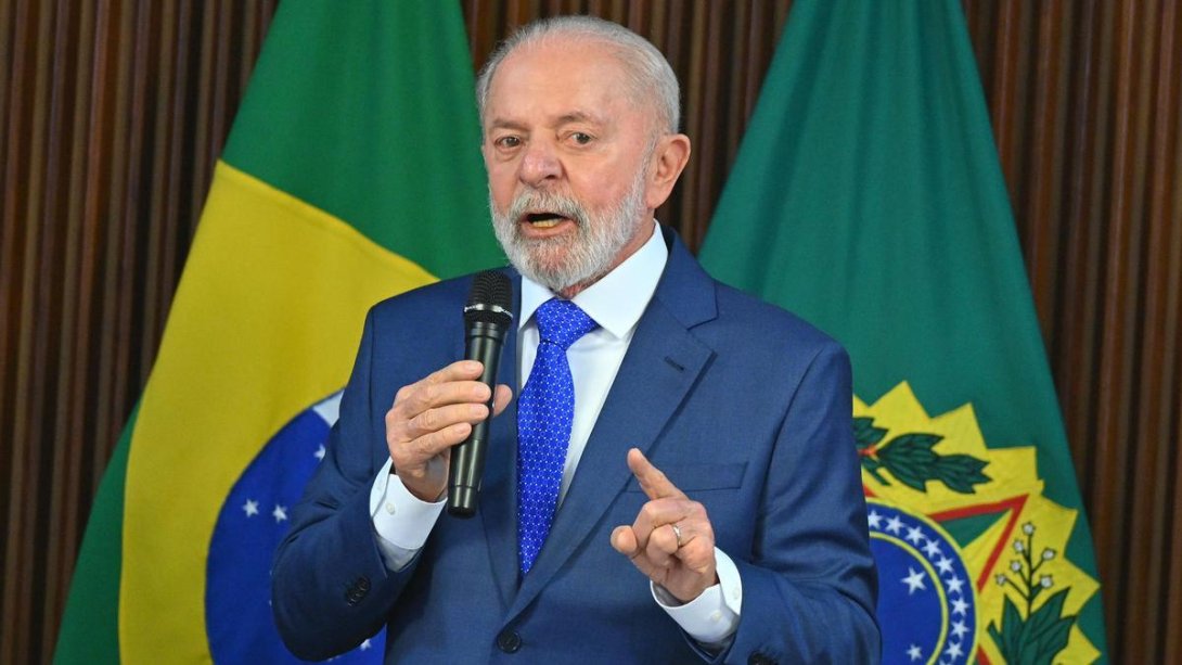 Luiz Inácio Lula da Silva, presidente de Brasil.