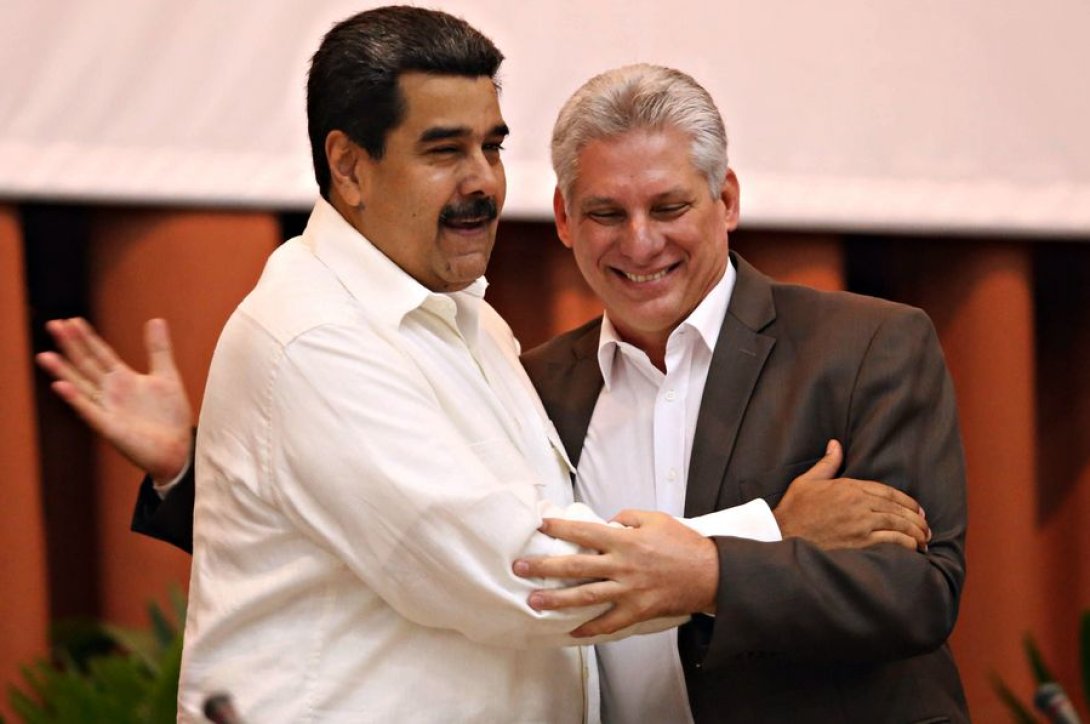 Nicolás Maduro y Miguel Díaz-Canel.