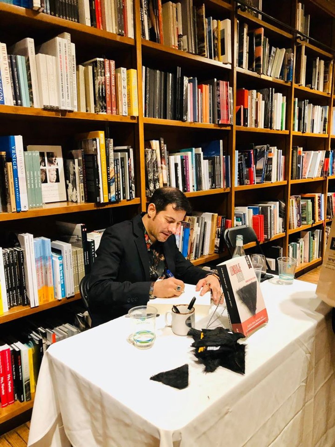 Andres en Books and books
