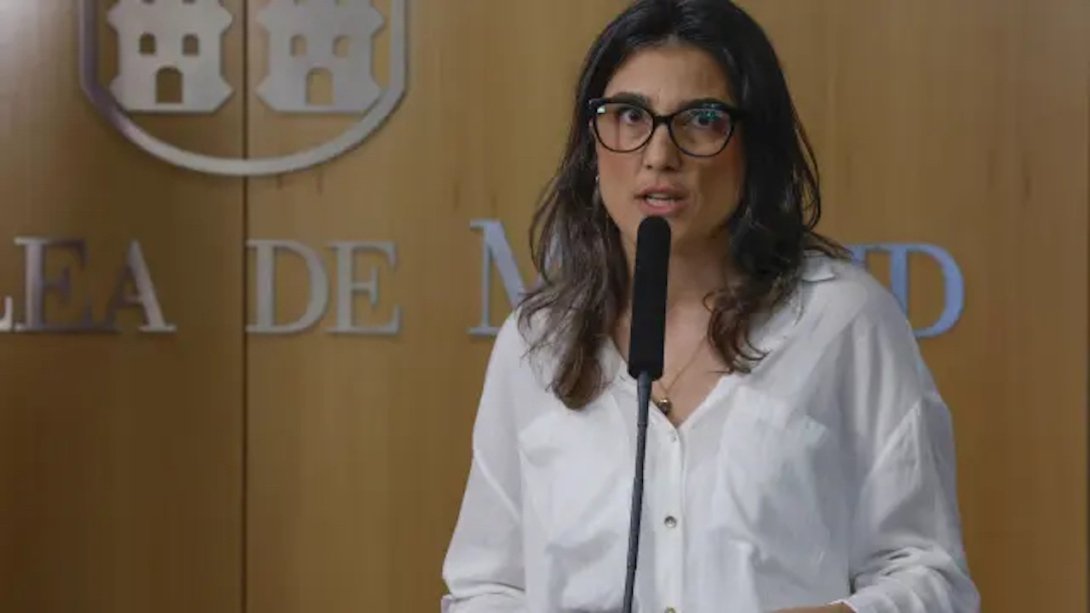 Manuela Bergerot, portavoz de Más Madrid ante la Asamblea de Madrid.