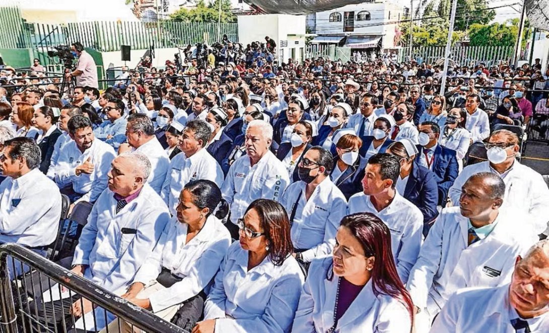 Médicos cubanos en México.