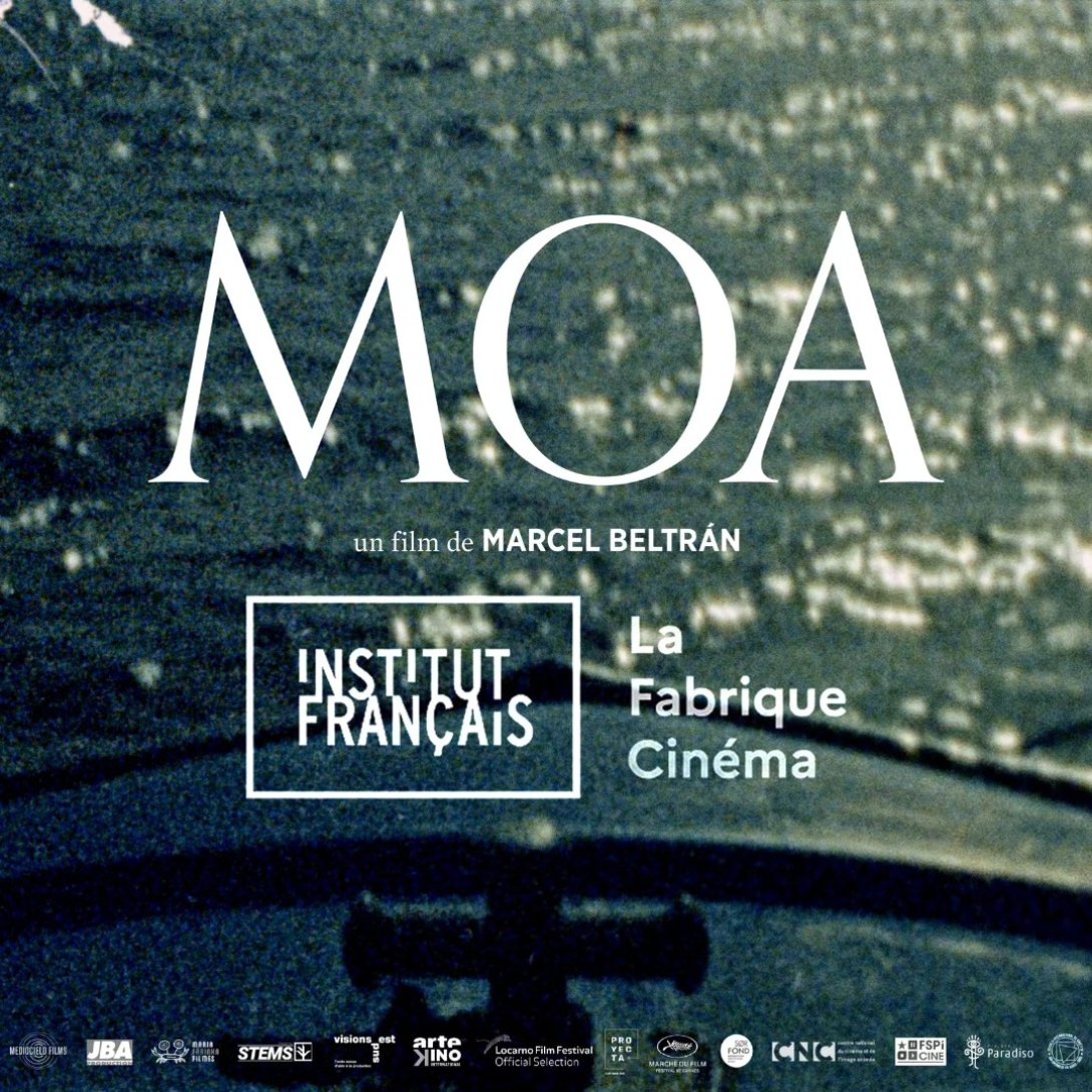 Cartel de "Moa", película del cineasta cubano Marcel Beltrán.