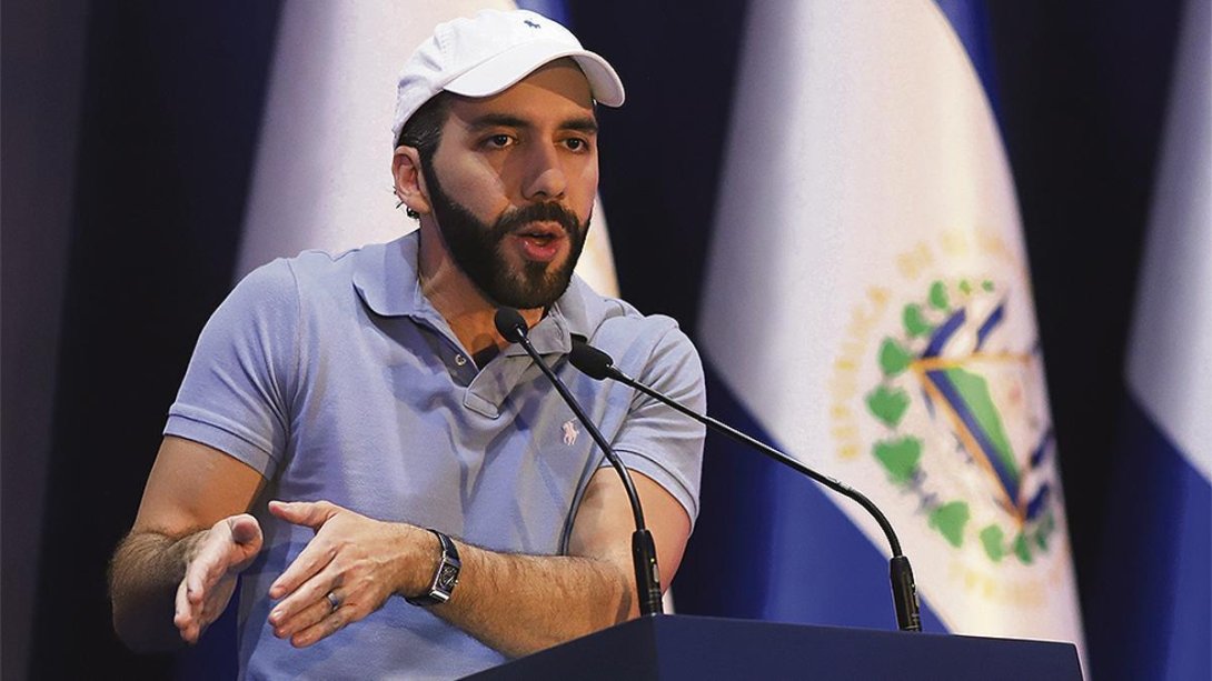 Nayib Bukele, presidente de El Salvador.