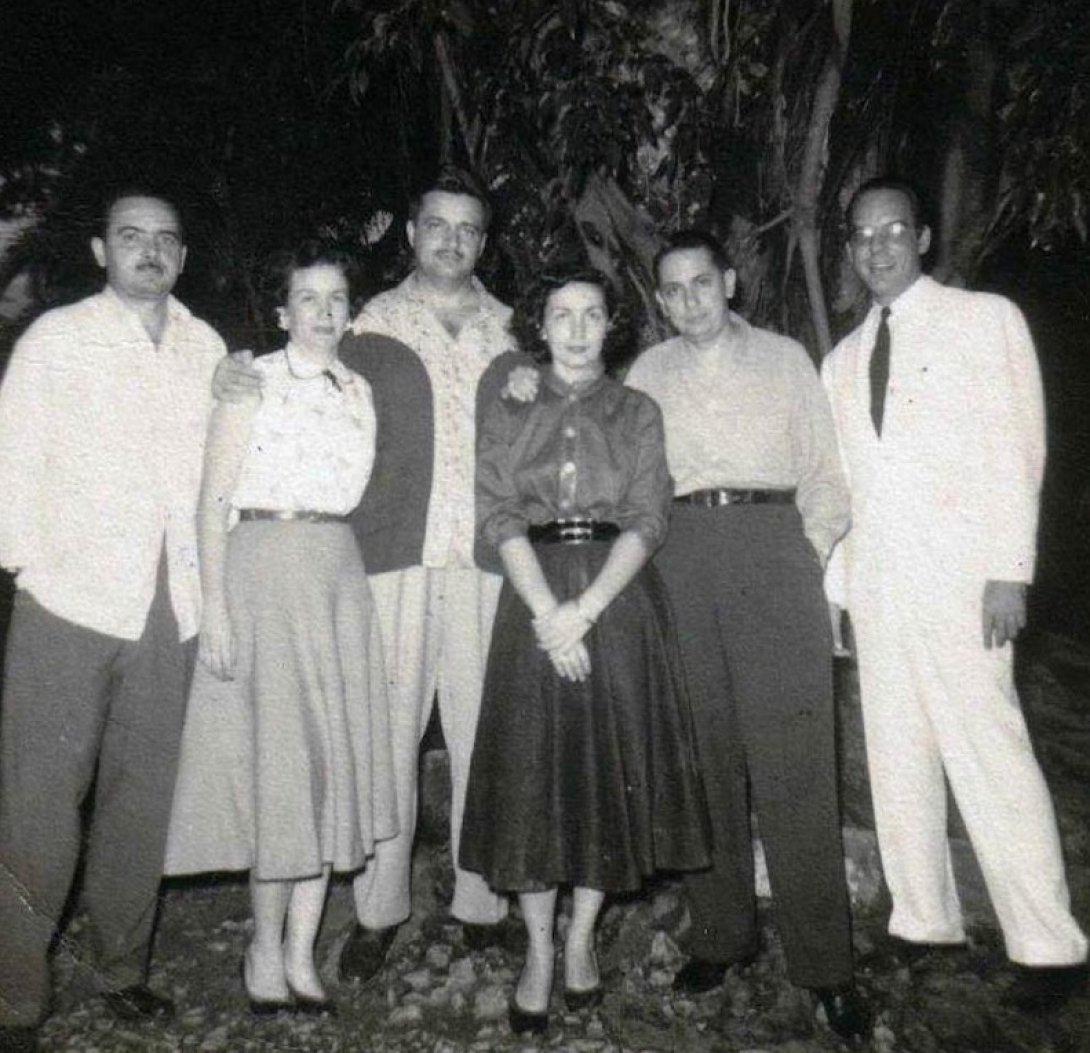 Octavio Smith, Bella García Marruz, Eliseo Diego, Fina, Vitier, Agustín Pi.