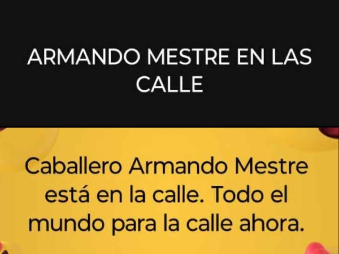 Posts sobre las protestas en el reparto Armando Mestre, municipio Moa, Holguín.