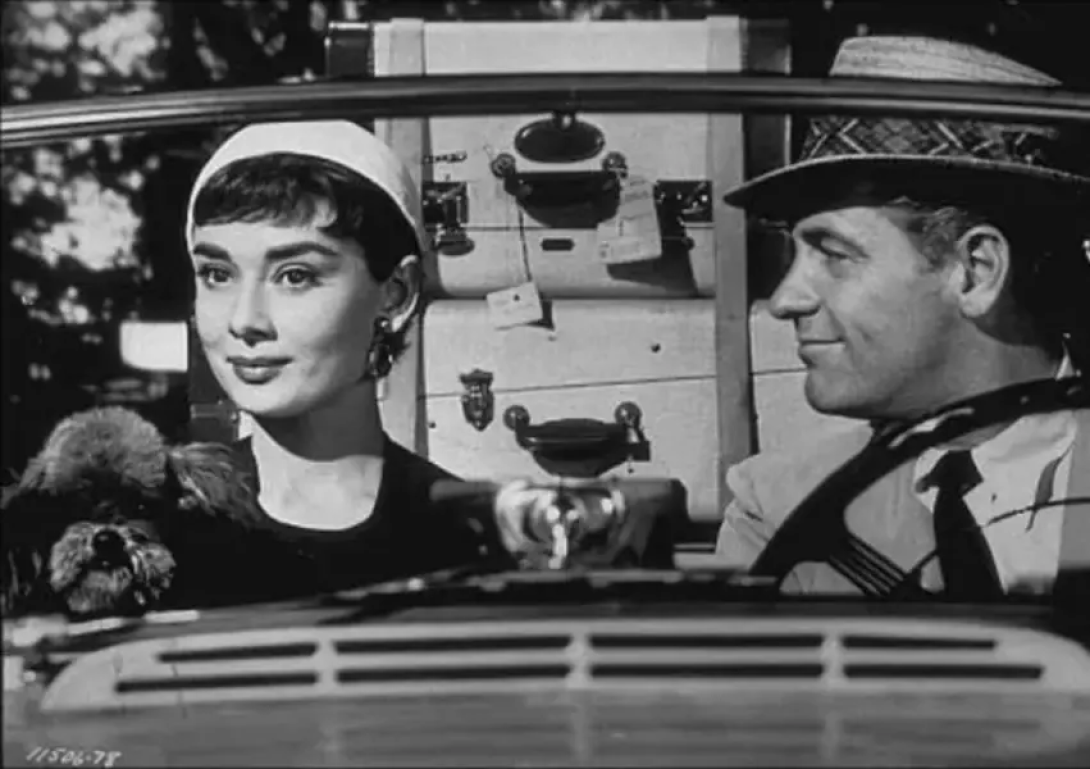 Audrey Hepburn en la película "Sabrina" (1954)