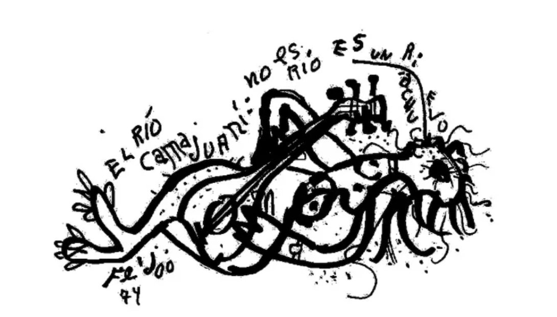 Poema visual de Samuel Feijóo.