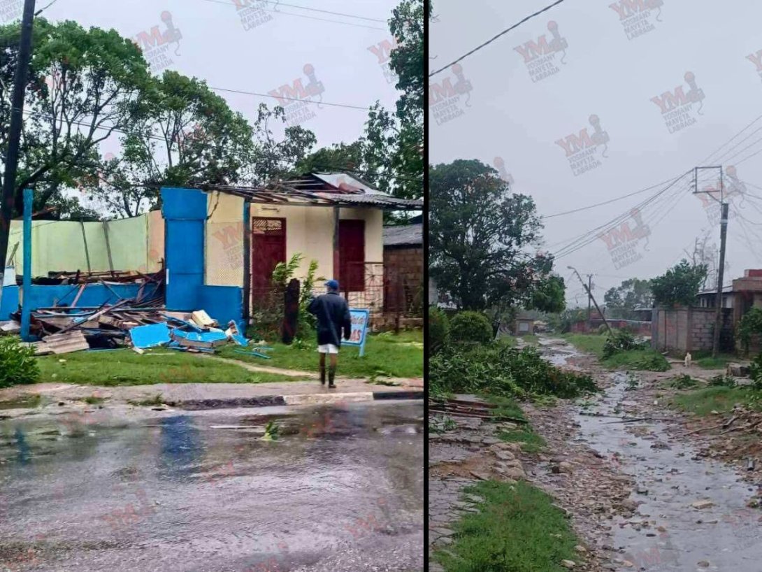 San Luis, Santiago de Cuba, tras el paso del huracán Melissa (2025).