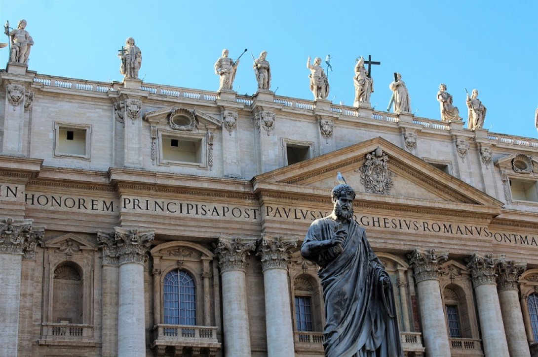Basílica de San Pedro en Ciudad del Vaticano.