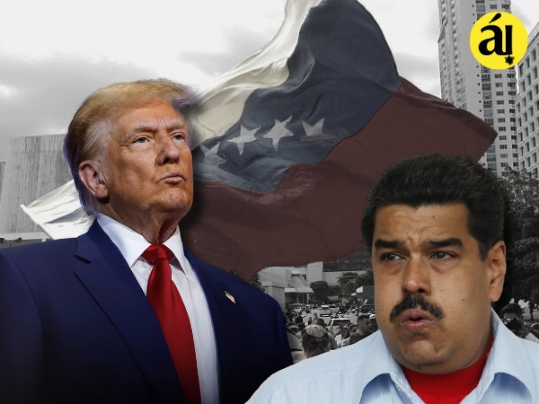 Donald Trump y Nicolás Maduro.