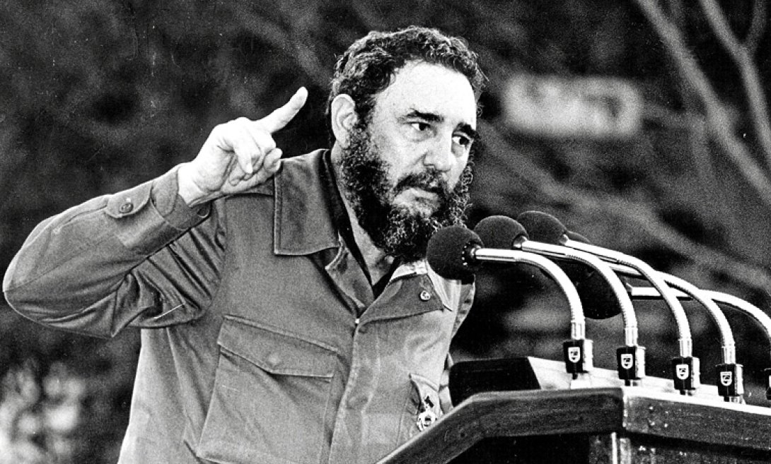 El dictador cubano Fidel Castro.