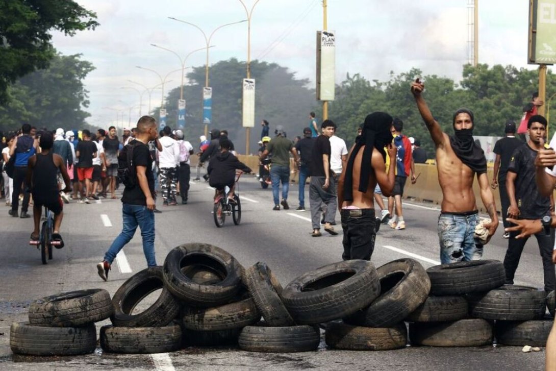 Protestas en Venezuela en julio de 2024, contra Nicolás Maduro.