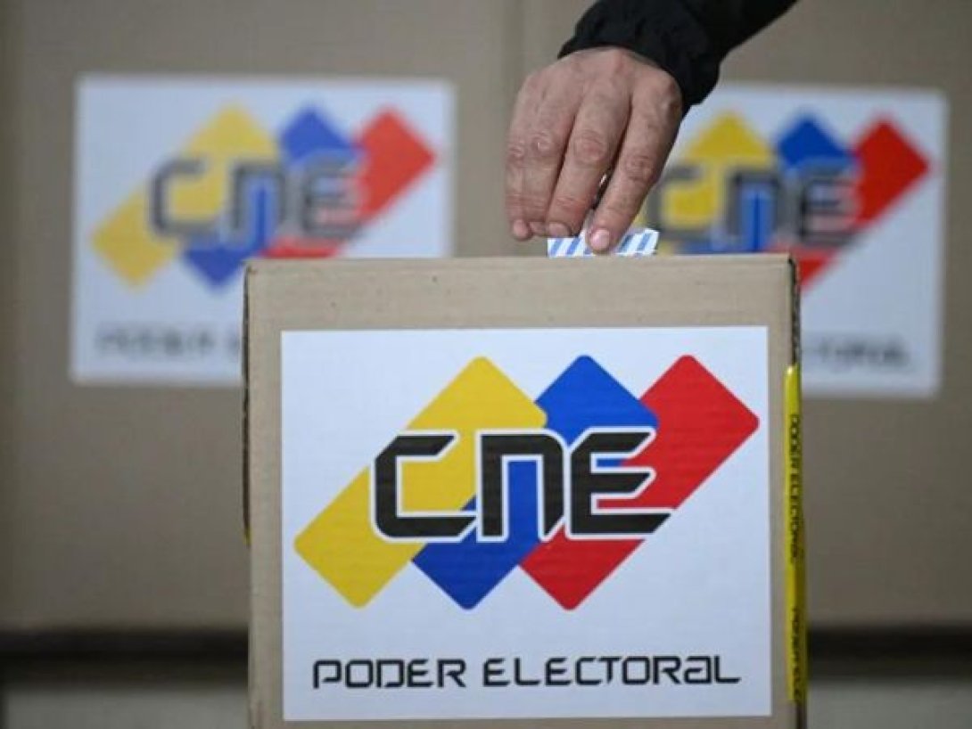 Urna de votaciones en Venezuela.