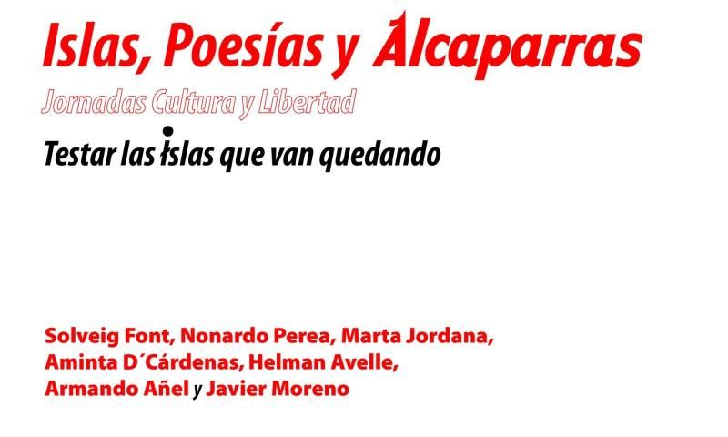 Festival “Islas, poesías y Alcaparras”.