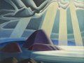 Lawren Harris: "Lago Superior" (1923).