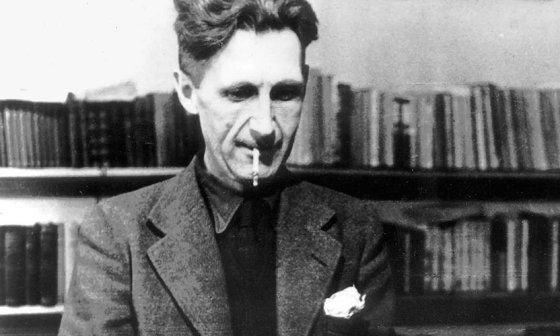 George Orwell (1903-1950), escritor británico.