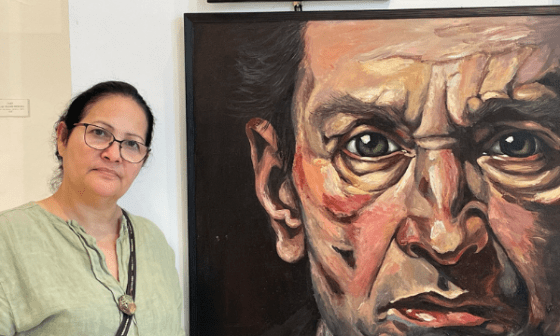 Escritora y pintora cubana Ana Rosa Díaz