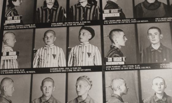 Fotos de niños judíos durante su persecusión en la Segunda Guerra Mundial.