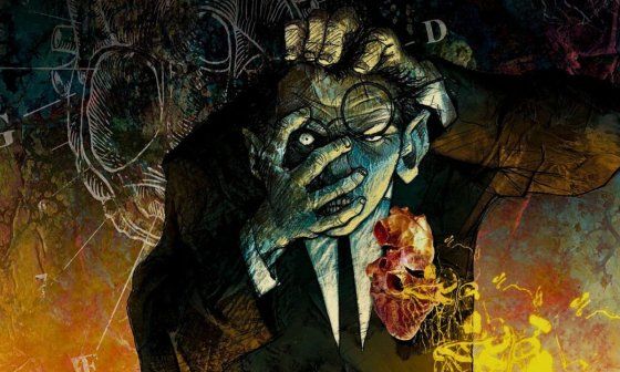 El corazón delator", Edgar Allan Poe (1843). Ilustración de Poly Benatene.