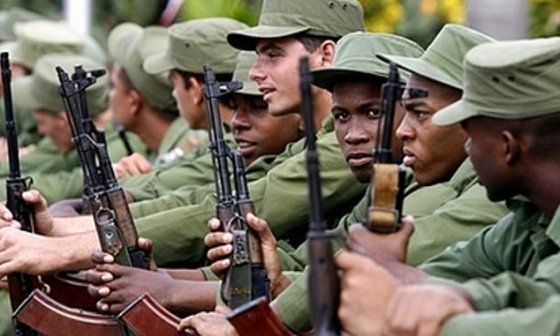 Cubanos en el Servicio Militar