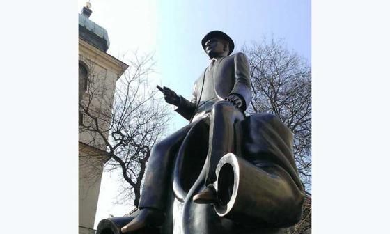 Estatua de Kafka en Praga. Foto: Francis Sánchez