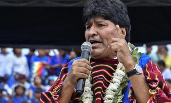 Ex mandatario de Bolivia Evo Morales