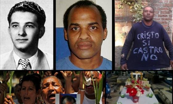 Muertos en huelgas de hambre en Cuba. Boitel, Zapata y Yosvany
