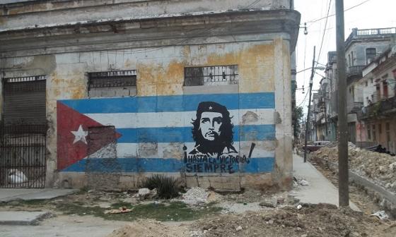 Una calle en Cuba