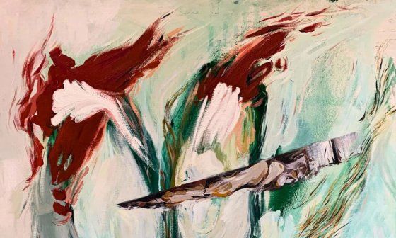 "La navaja" (2004), Antonio García Villarán, detalle.