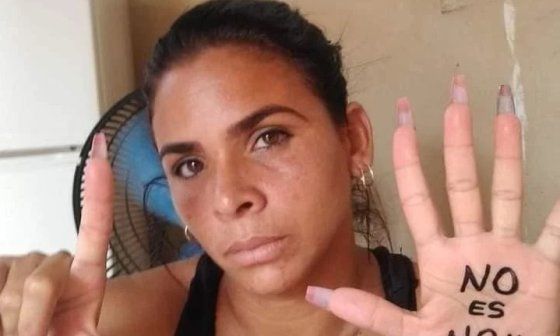 La prisionera política cubana Lizandra Góngora.