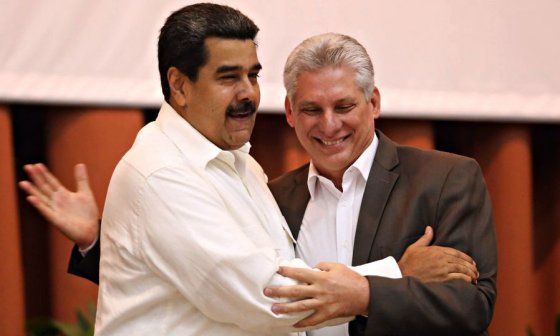 Nicolás Maduro y Miguel Díaz-Canel.