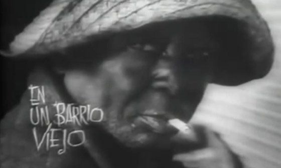 Fotograma de "En un barrio viejo", documental de Nicolás Guillén Landrián.