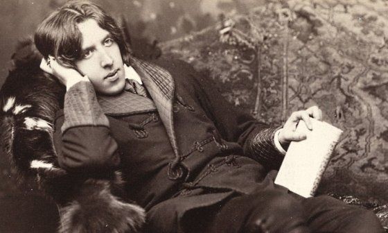 Retrato de Oscar Wilde.